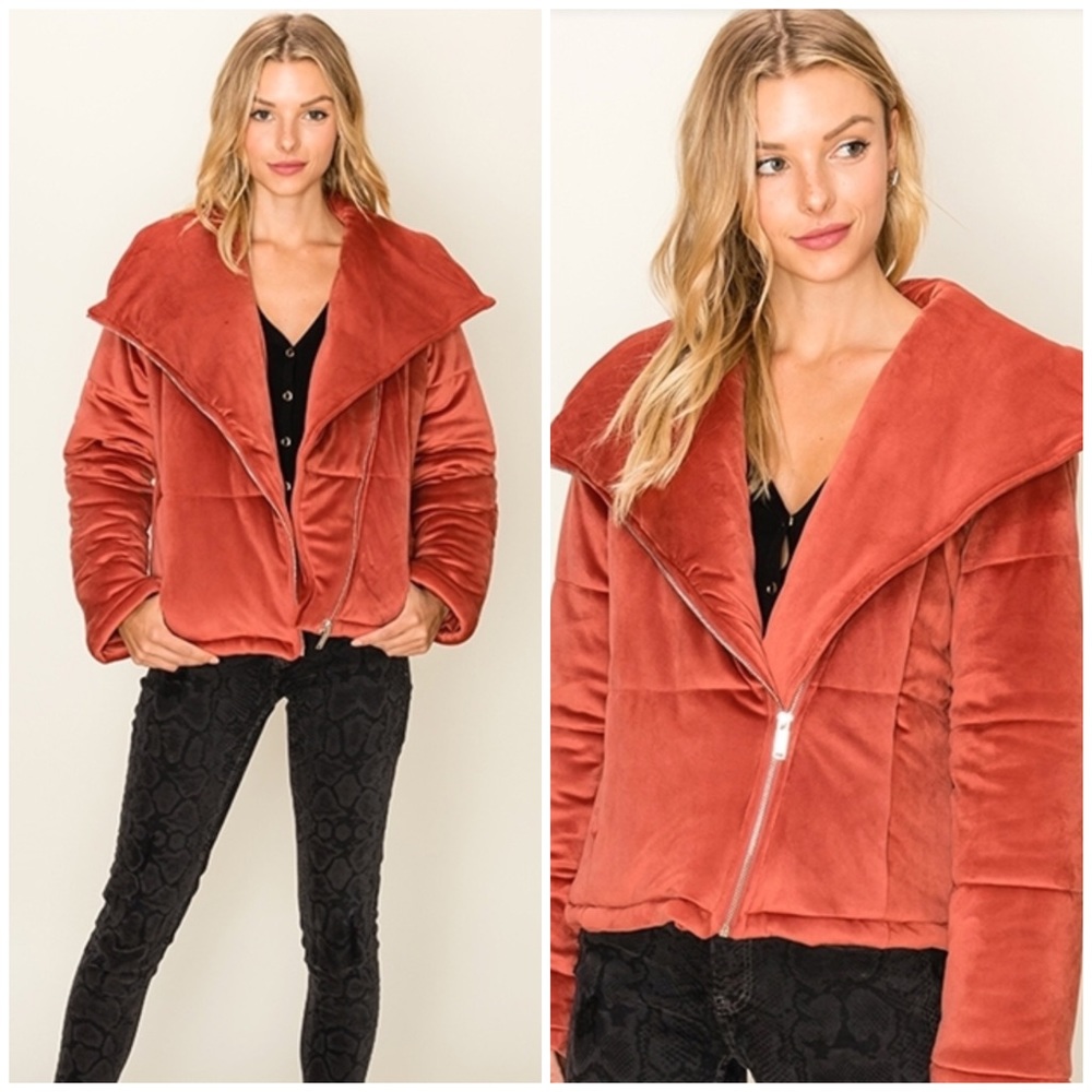 HYFIVE Shawl Collar Puffer Jacket - Picture 8 of 8